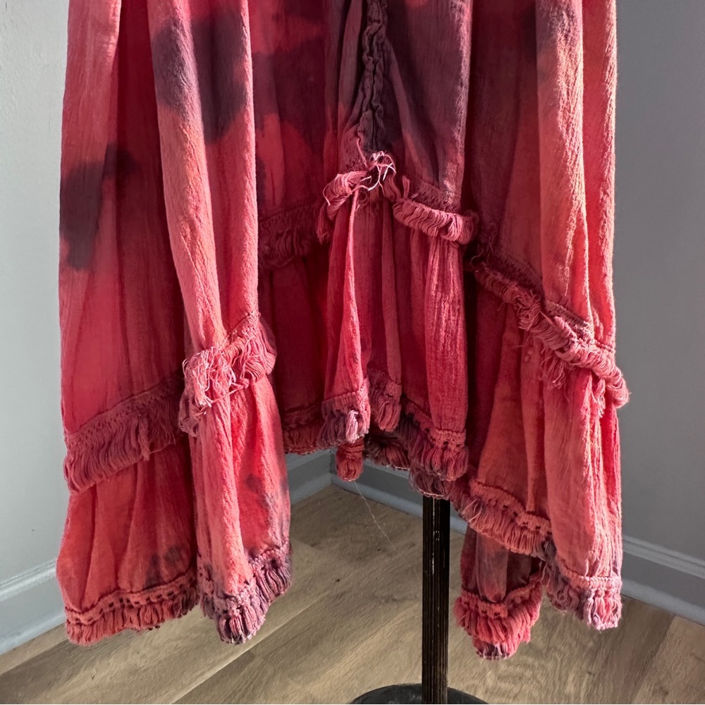 Jaded Gypsy Flowy Pink Sleeveless Dress - Picture 6 of 6